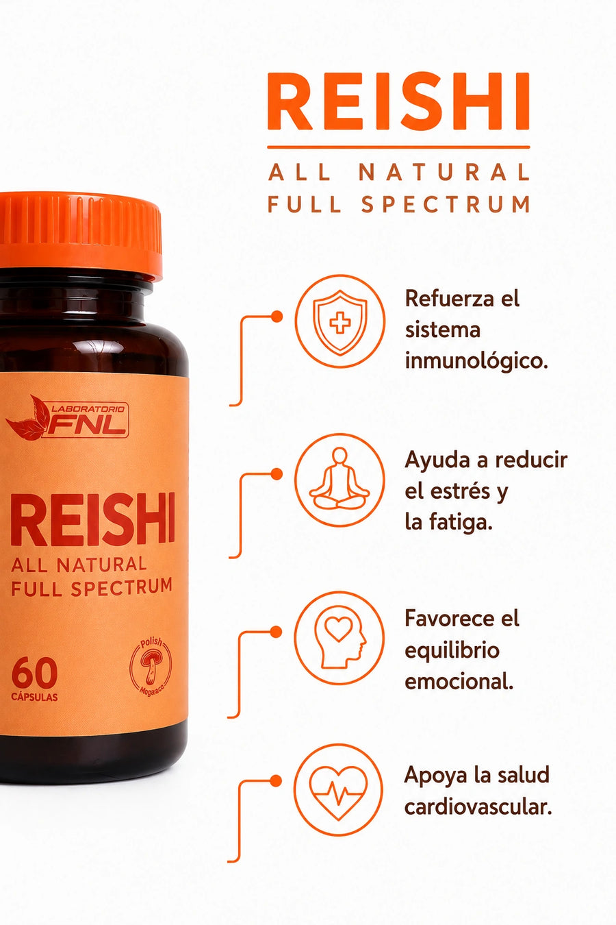 Reishi para Estrés e Inmunidad